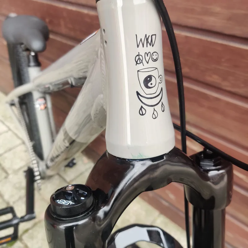 2021 Cannondale Dave Jump Bike in Grey 26 Inch Wheel-3